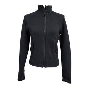 Lululemon Moment to Moment Jacket Cotton Blend Athletic Yoga Size 6